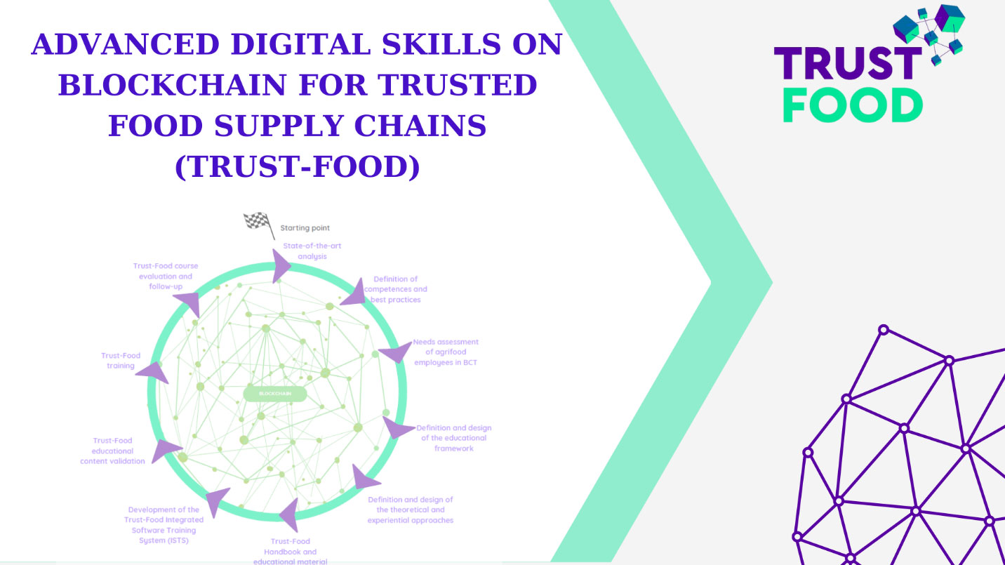 Advanced Digital Skills on Blockchain for Trusted Food Supply Chains