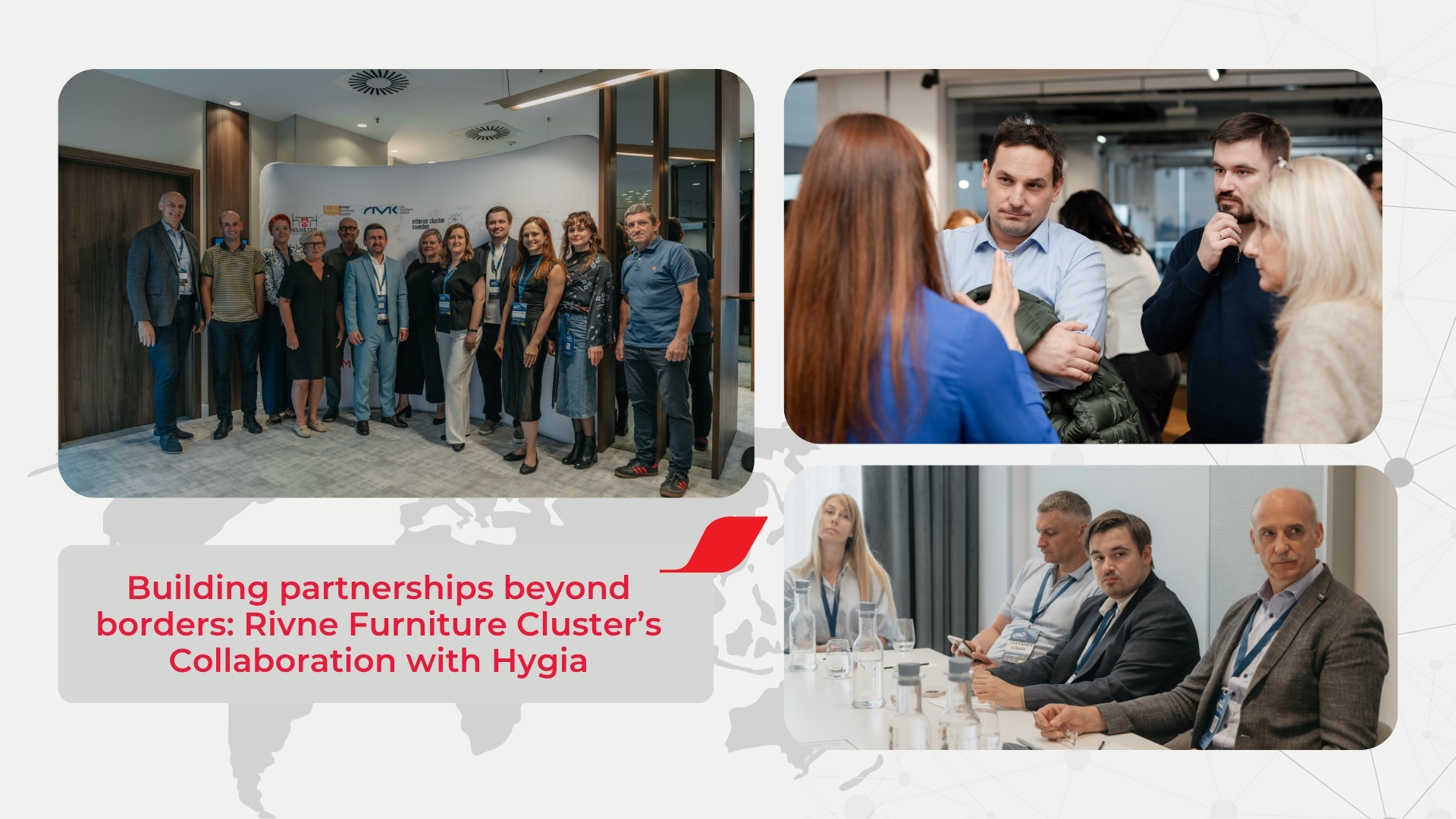 Building partnerships beyond borders: Rivne Furniture Cluster’s collaboration with Hygia